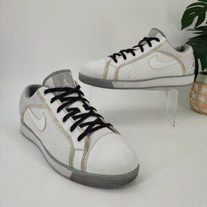 Nike Jordan Men's Sky High White Leather Low Top 454076-110 Sneakers Size 13